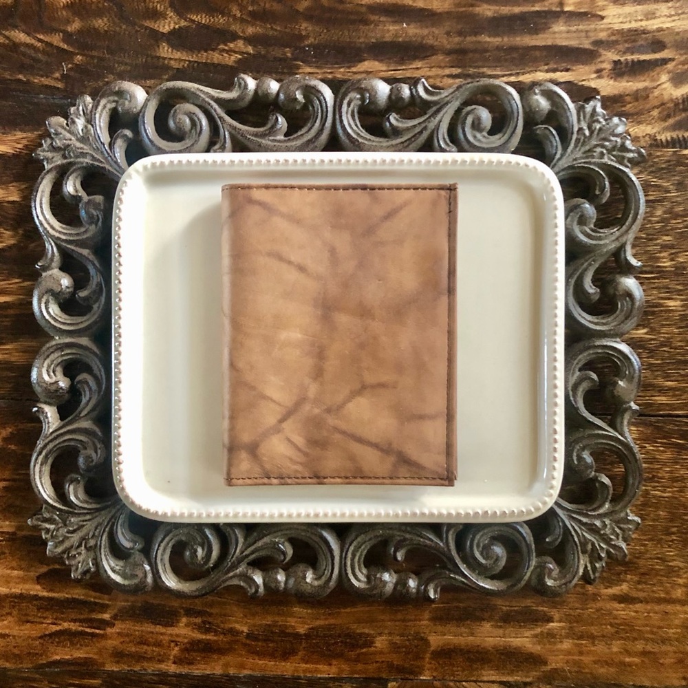 Vintage Rolfs Tan Cowhide Leather Wallet - NWOT